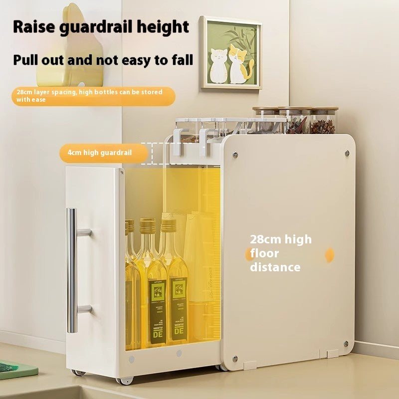 Kitchen Seasoning Product Storage Rack Corner Shelf