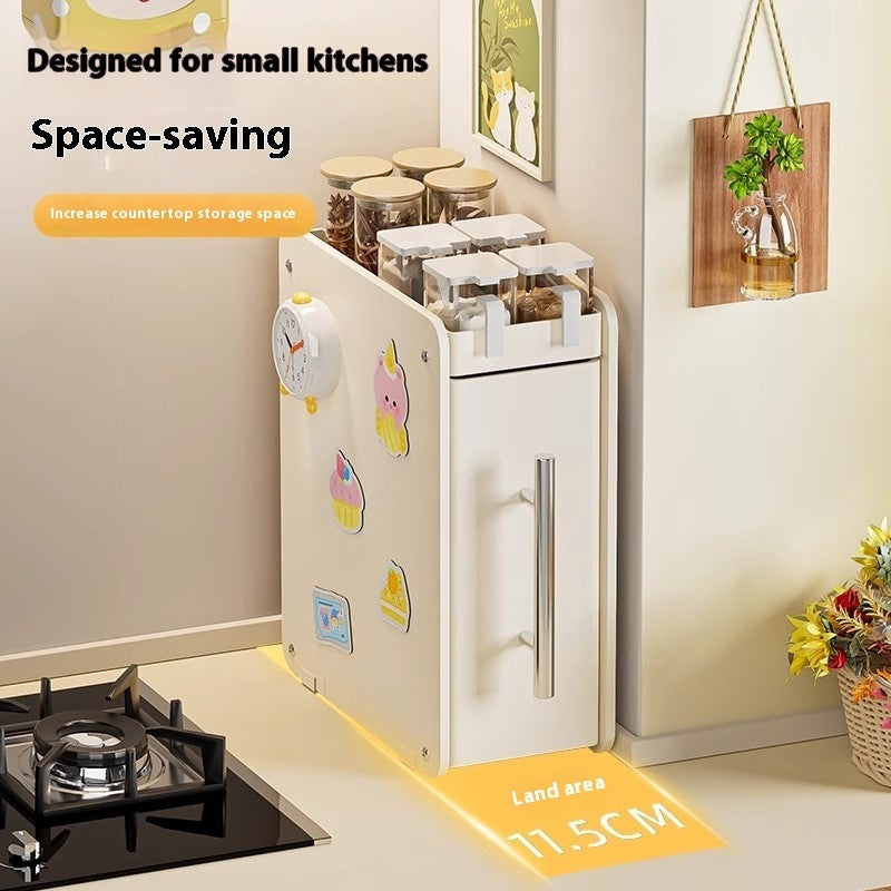 Kitchen Seasoning Product Storage Rack Corner Shelf