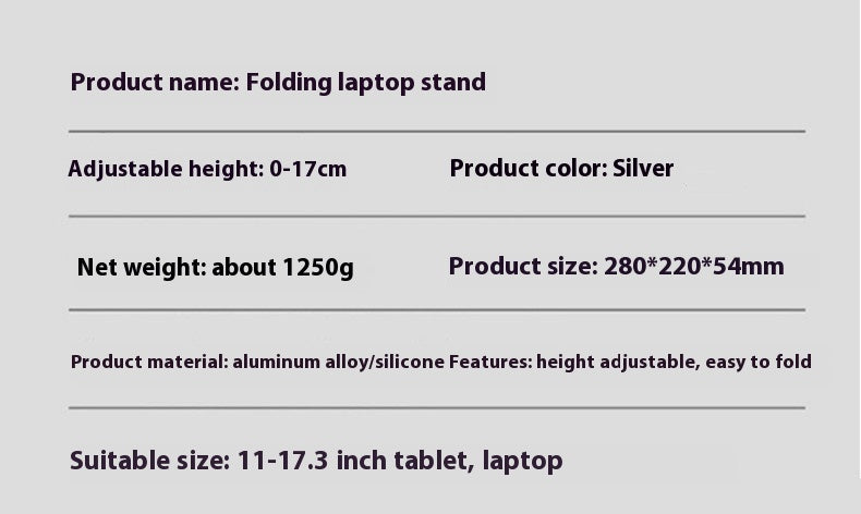 360-degree Rotating Desktop Laptop Stand