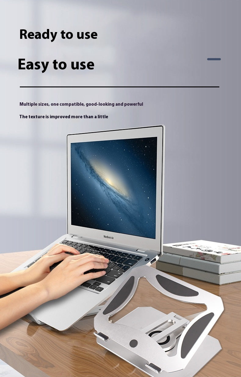 360-degree Rotating Desktop Laptop Stand