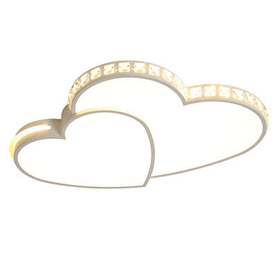 Children's Room LED Ceiling Light Dining Room And Study Room Bedroom Heart-shaped Light