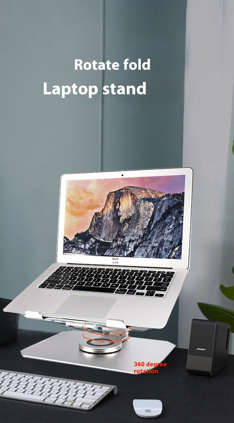 360-degree Rotating Desktop Laptop Stand