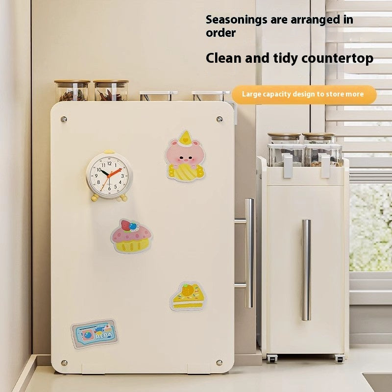 Kitchen Seasoning Product Storage Rack Corner Shelf